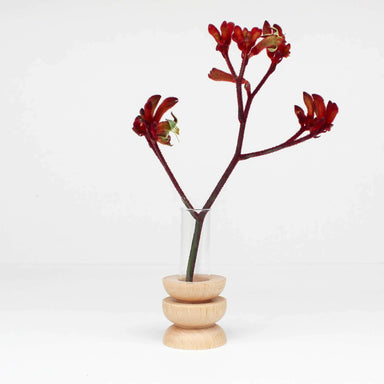 Totem Wooden Table Vase - Short Nº 4 Home Decor 5mm Paper 