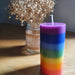 Chakra Beeswax Sheet Candle Scented Candles Beyond Luxe by Kelly Angel 