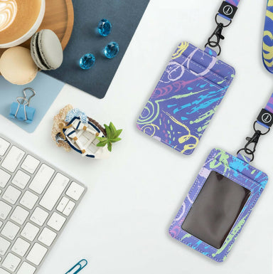 SWIRL COLLECTION – LANYARD WITH CARDHOLDER Local Accessories JOURNEY 