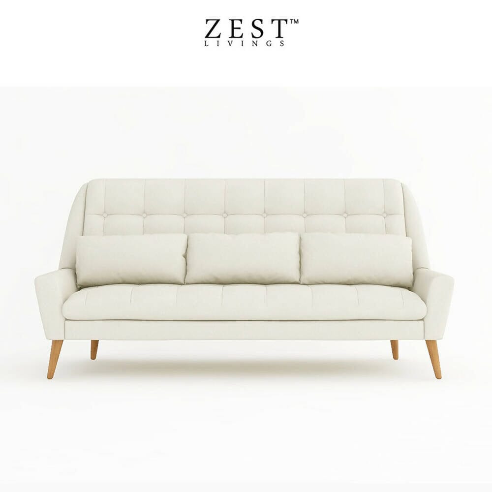 Hope 2.5 Seater Sofa | Scandinavian Design Sofa Zest Livings Online Cream 