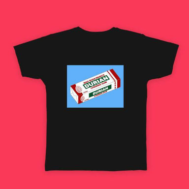 Durian Chewing Gum T-shirt - Local T-shirts - Big Red Chilli - Naiise
