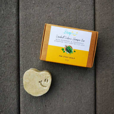 Dandruff-Defence Shampoo Bar | For Normal - Oily Itchy Scalp Shampoos SoapCeuticals 