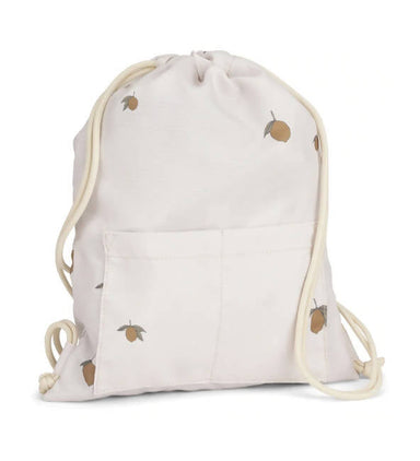 Konges Sløjd Nush Gym Bag Backpacks Little Happy Haus Lemon 