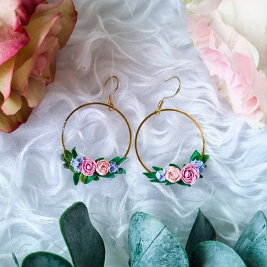 Spring Floral Earrings TingCorner 