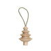 Wooden Christmas Tree Hanger - Tree Nr. 4 Home Decor 5mm Paper Pistachio 