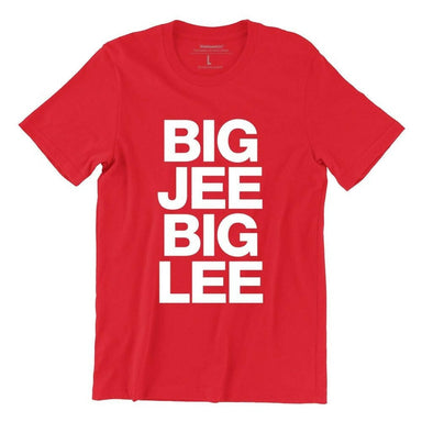 Big Jee Big Lee Crew Neck S-Sleeve T-shirt Local T-shirts Wet Tee Shirt / Uncle Ahn T / Heng Tee Shirt / KaoBeiKing / Salty 