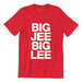Big Jee Big Lee Crew Neck S-Sleeve T-shirt Local T-shirts Wet Tee Shirt / Uncle Ahn T / Heng Tee Shirt / KaoBeiKing / Salty 