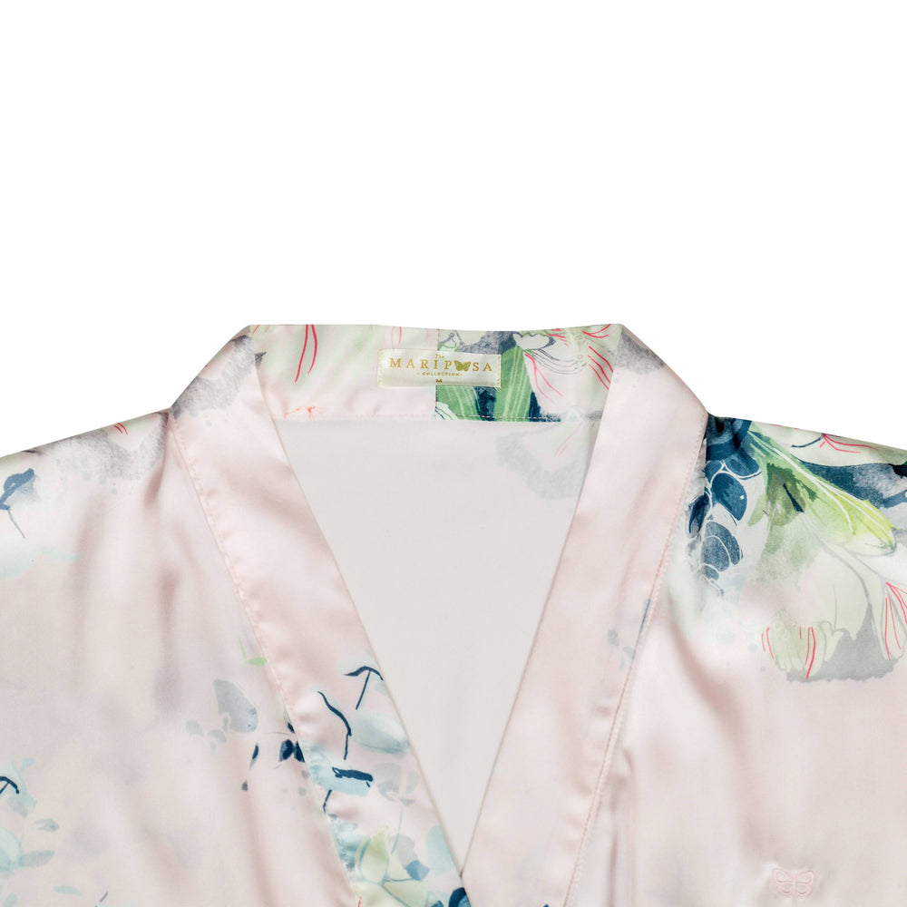 Amaryllis Kimono Robe (Midi) - Sleepwear for Women - The Mariposa Collection - Naiise
