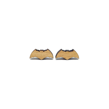 Cute Gothic Bat Laser Cut Wood Earrings - Earrings - Paperdaise Accessories - Naiise