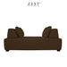 Jac 2 Seater Sofa Sofa Zest Livings Online Dark Brown 