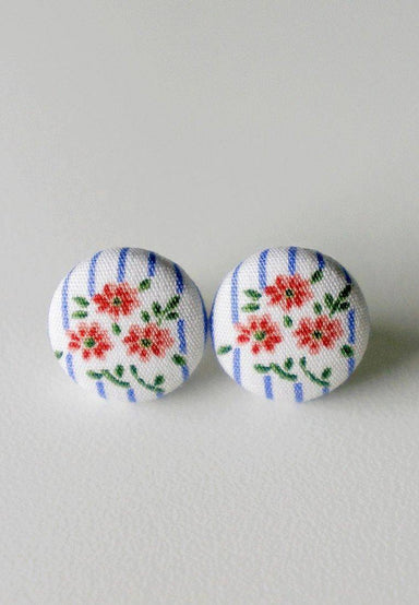 Garden Rose Stud Earrings - Earrings - Paperdaise Accessories - Naiise