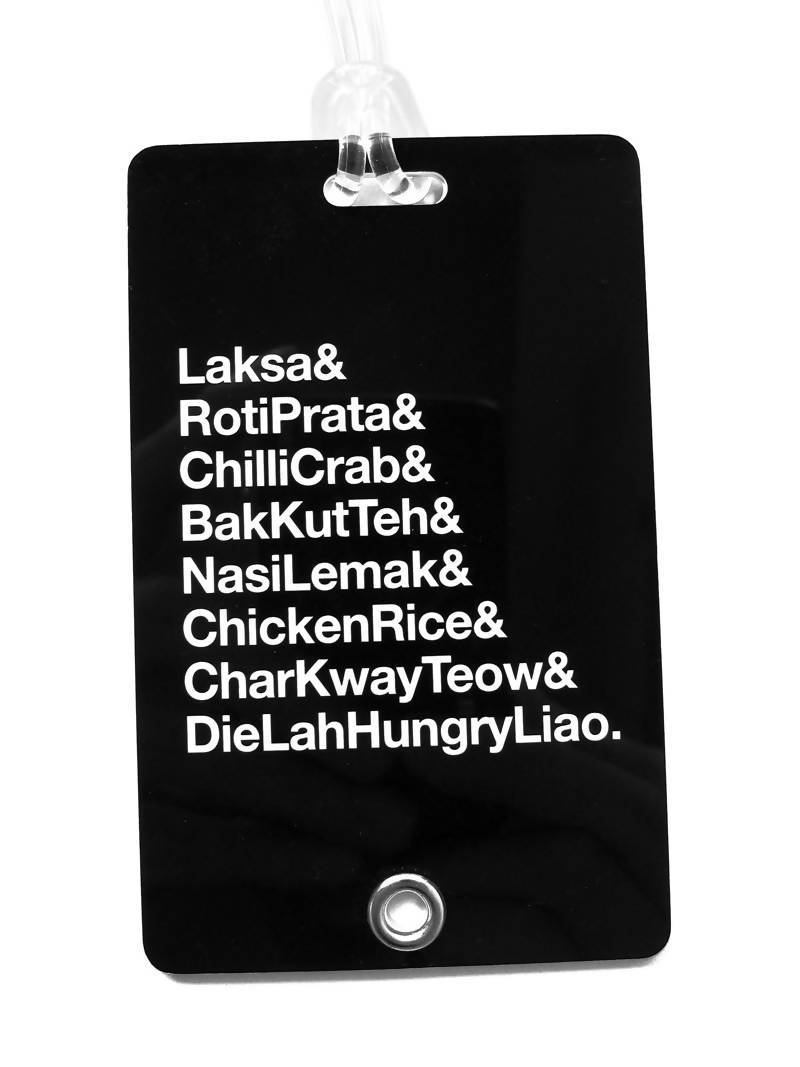 Hungry Liao Luggage Tag - Local Luggage Tags - LOVE SG - Naiise