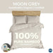 100% Natural Bamboo Bedsheet set - 3.5" Ice Pink Bedsheets Ora Bedding 100% Natural Bamboo Bedsheet set - 3.5" Moon Grey 