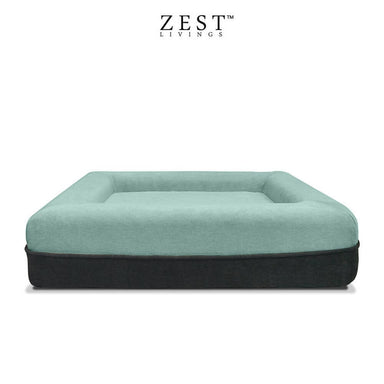 Snooze Pet Bed - Small | Removable & Washable Cover Bean Bags Zest Livings Online Turquoise 