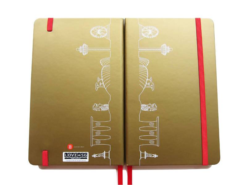 LOVE SG Hardbound Notebooks - Local Notebooks - LOVE SG - Naiise