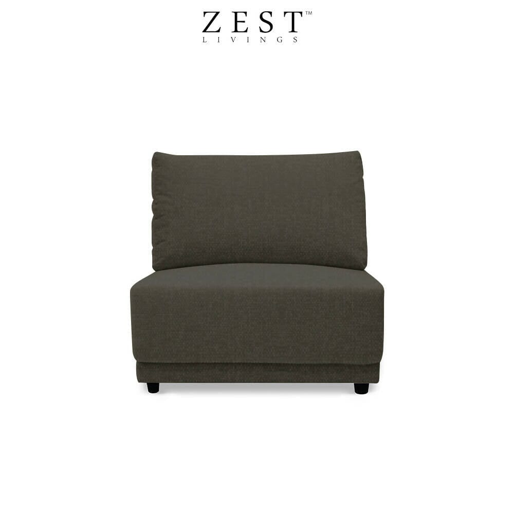 Switch Modular Sofa | Armless Chair | EcoClean Sofa Zest Livings Online Dark Grey 