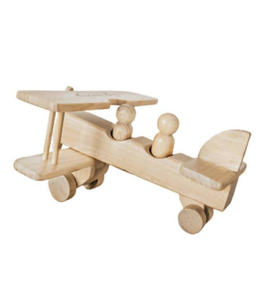Wooden Propeller Toy Plane by Lettering and Life - Kids Toys - Little Happy Haus - Naiise