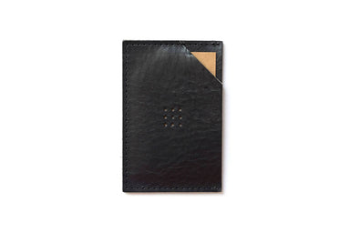 Posh Project Leather Card Case Black Card Holders Iluvo 