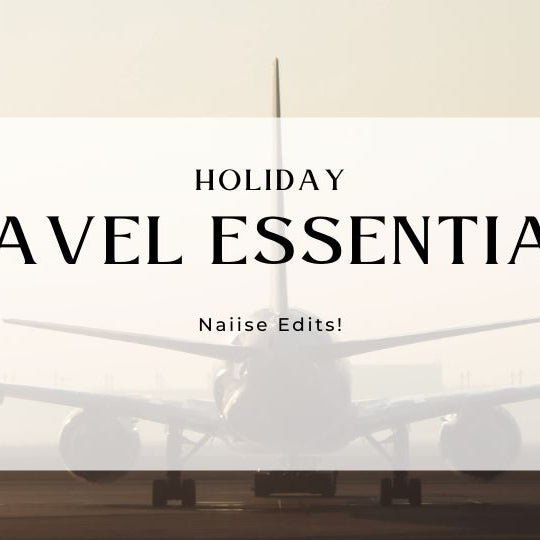 Holiday Travel Essentials