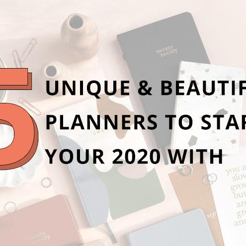 Start Off 2020 with These 5 Unique and Beautiful Planners