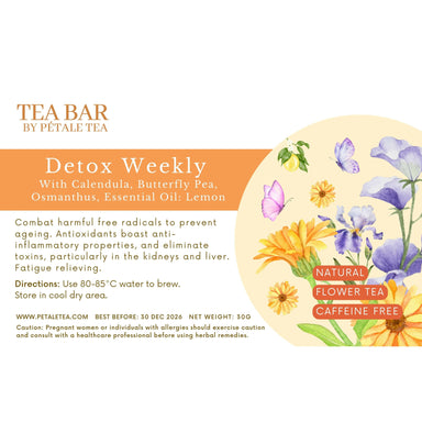 Detox Weekly Wellness Tea Teas Petale Tea 