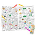 Nibbles by Nom Silicone Colouring Mat (Singapore Edition) Children Colouring Mats Nom.sg 