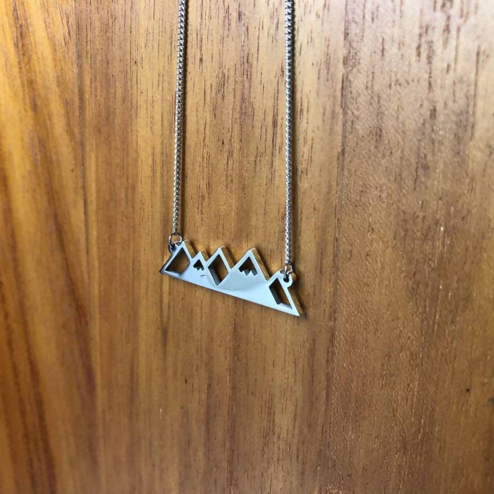 Mountain Necklace Gift - Necklaces - Mavery - Naiise