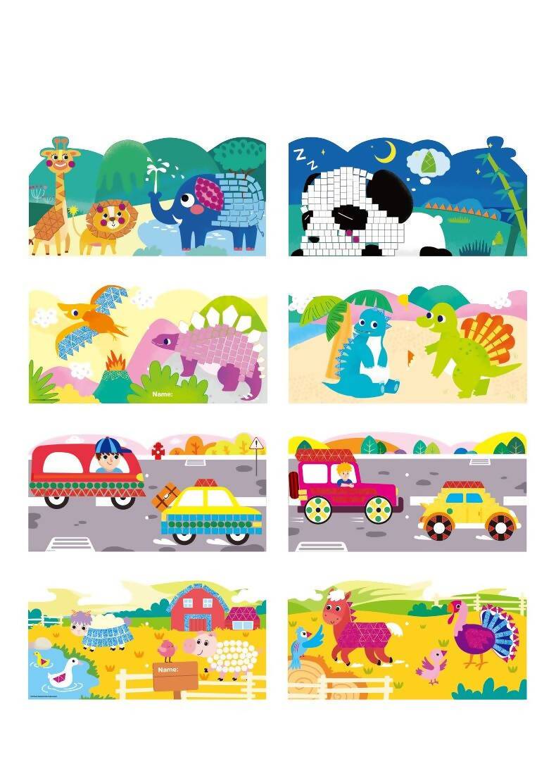 Avenir Mosaic Art Junior Story Book Educational Toys DUCKS N CRAFTS 