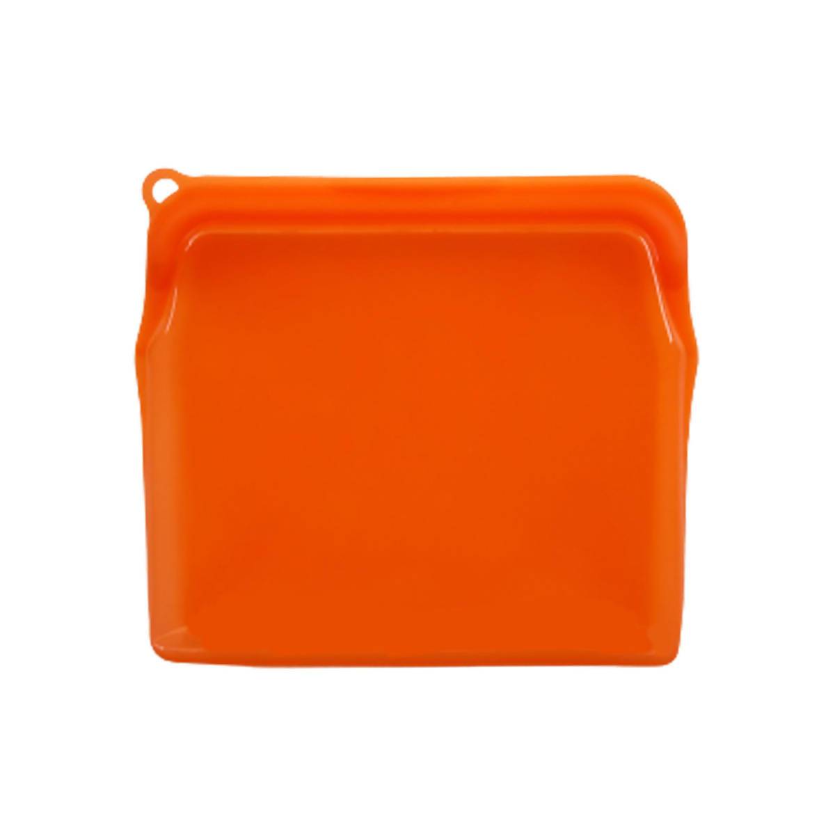 Kasu Reusable Silicone Food Bag - Large Snack Bags Neis Haus Orange 