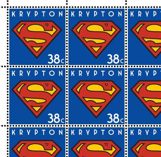 Superhero Stamp Print - Local Prints - Big Red Chilli - Naiise