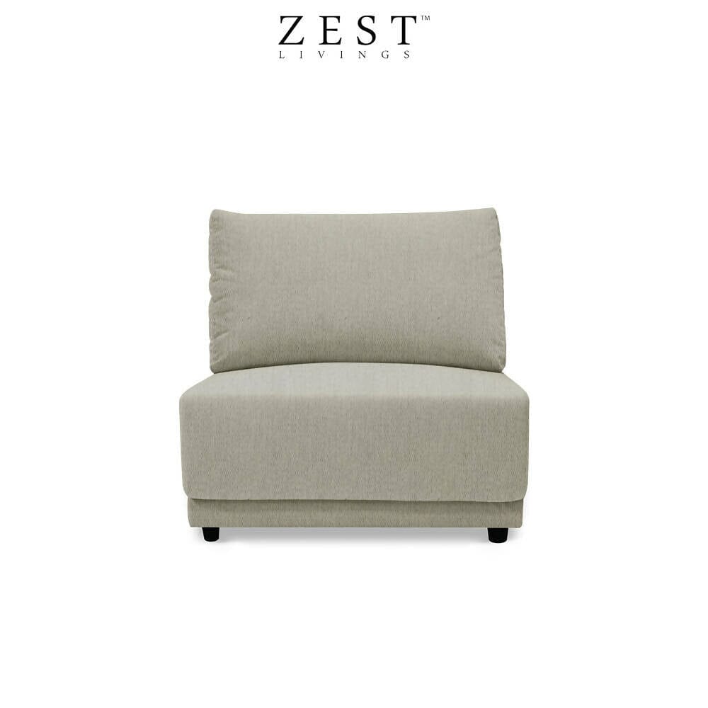 Switch Modular Sofa | Armless Chair | EcoClean Sofa Zest Livings Online Light Grey 