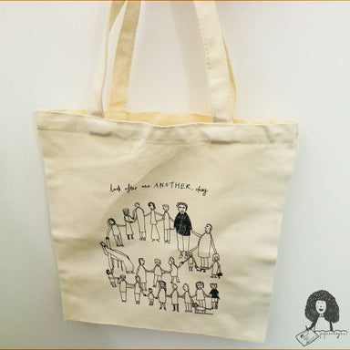 "Look After One Another, Okay" Tote Bag Tote Bags poposuseyssi 