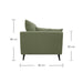 Benz 3 Seater Sofa | EcoClean Fabric Sofa Zest Livings Online 