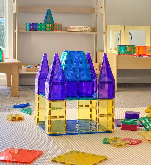 Connetix Tiles | 2 Piece Base Plate Set - Kids Toys - Little Happy Haus - Naiise