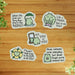 Motivational Frogs Sticker Pack Stickers dchtoons 