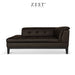 Ernie 2 Seater Sofa | Smooth Faux Leather Sofa Zest Livings Online Umber 