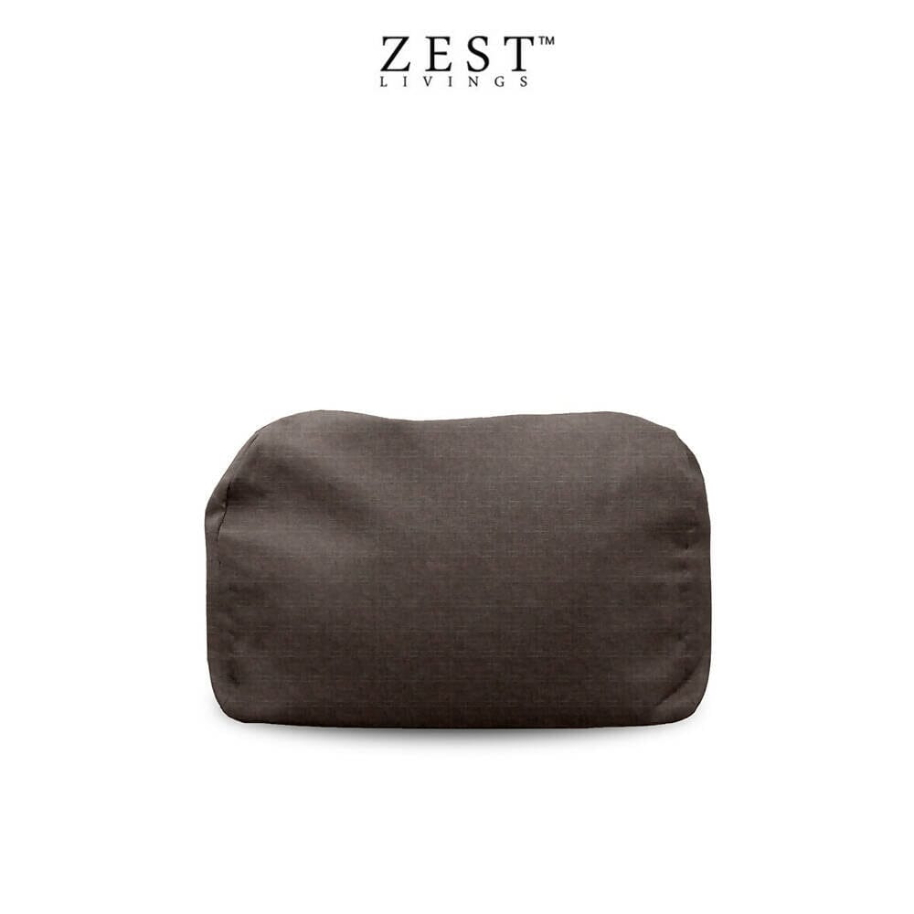 Rey Bean Bag | High Quality Soft Fabric Bean Bags Zest Livings Online Dark Brown 