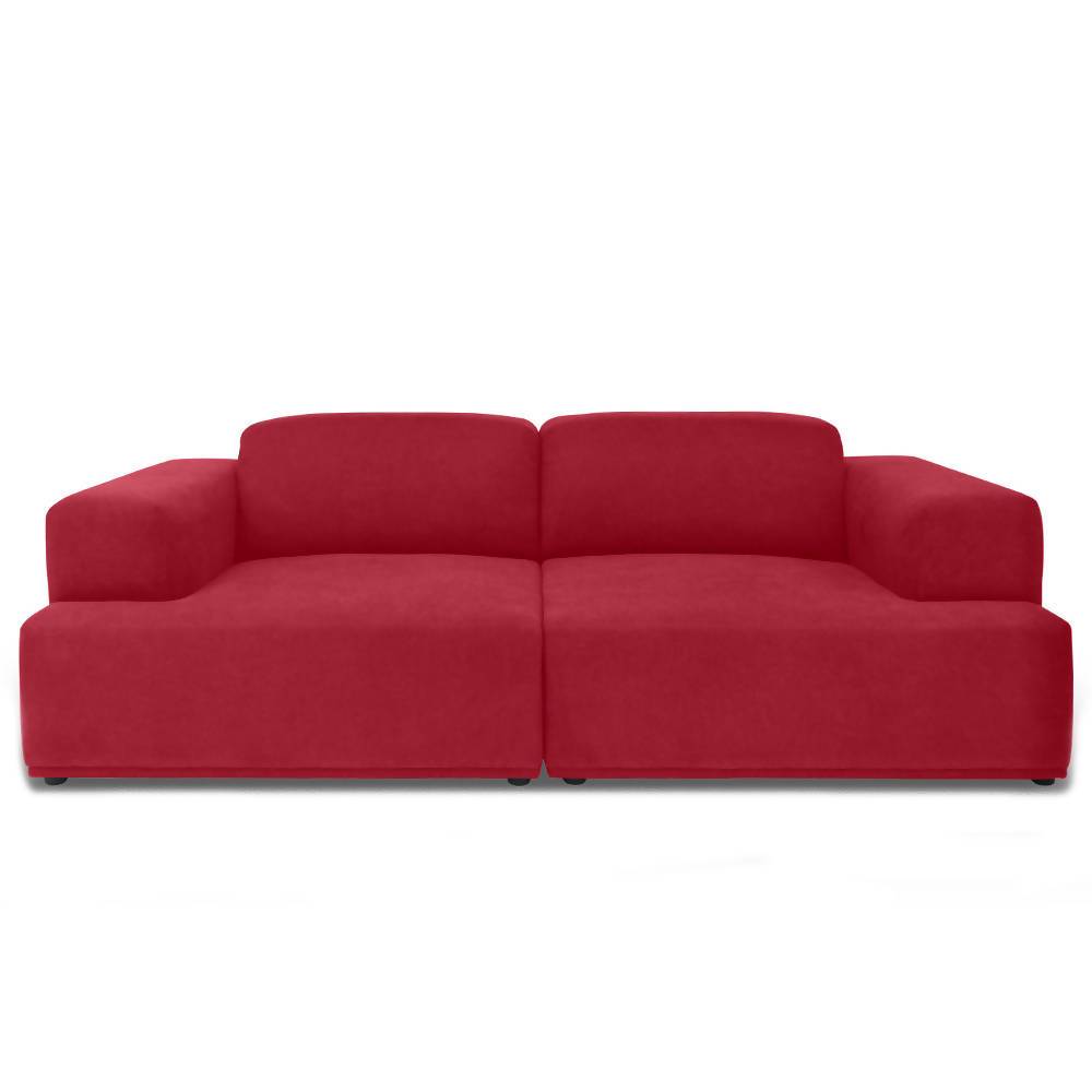 Bark 3 Seater Sofa Sofa Zest Livings Online Red 