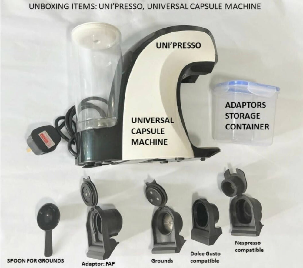 UNI'PRESSO | Universal Capsule Coffee Machines - Naiise