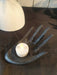 Gold / Black Hand Tealight Crystal Holder Tealights Holders Beyond Luxe by Kelly Angel Black 