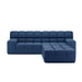 Roger 3 Seater Sofa With Ottoman | Modular Sofa Sofa Zest Livings Online Blue 