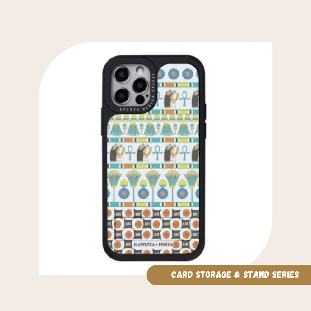 Card Storage & Stand Series - Kleopatra Phone Cases DEEBOOKTIQUE ABUNDANCE 