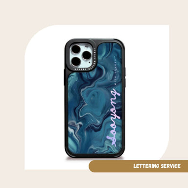 Lettering Service [Customization] - Marble Phone Cases DEEBOOKTIQUE 