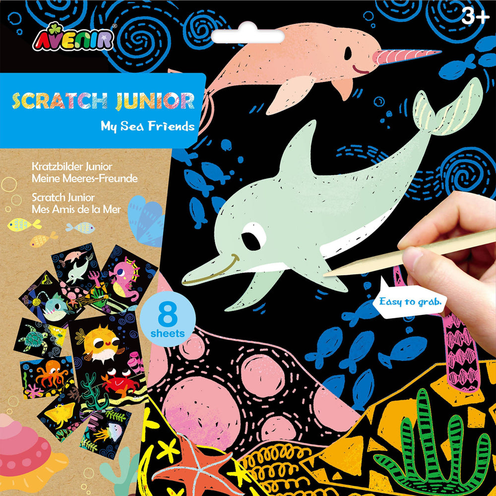 Avenir Scratch Junior Kids Activity Kits DUCKS N CRAFTS 