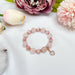 Barbie Inspired Crystal Bracelet (Rose Quartz x Pink Opal) Women's Bracelets Ameliorate Crystals 