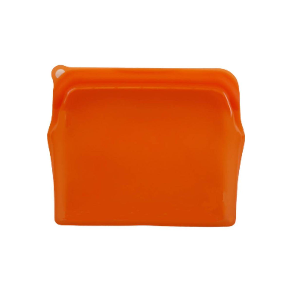 Kasu Reusable Silicone Food Bag - Medium Snack Bags Neis Haus Orange 