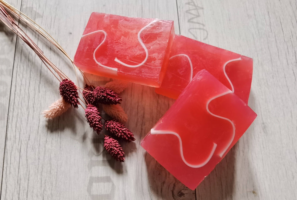 Bath Soap - Pinky Rose Geranium Grapefruitty - Soaps - Alletsoap - Naiise