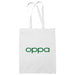 OPPa Cotton Tote Bag Local Tote Bags Wet Tee Shirt / Uncle Ahn T / Heng Tee Shirt / KaoBeiKing Canvas Square CanvasnUnbleachedn31cm X 33cm 