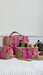 Cosmetic bag - pink tiger Cosmetic Bags The House of Lili Cosmetic bag - Large 