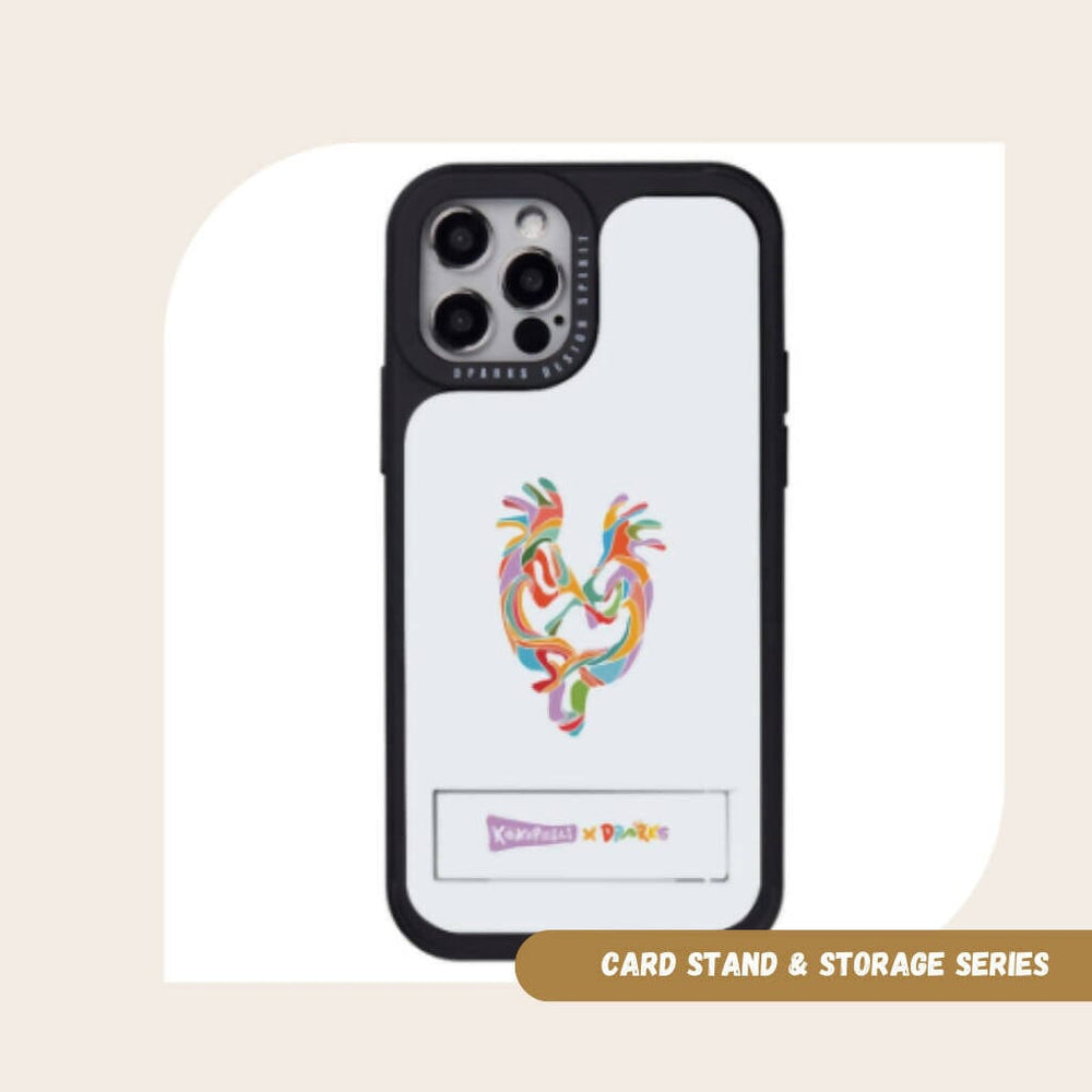 Card Storage & Stand Series - Kokopelli Phone Cases DEEBOOKTIQUE COLOURFUL 